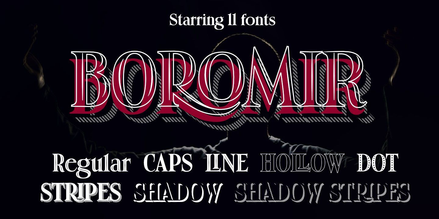 Beispiel einer Boromir-Schriftart #6